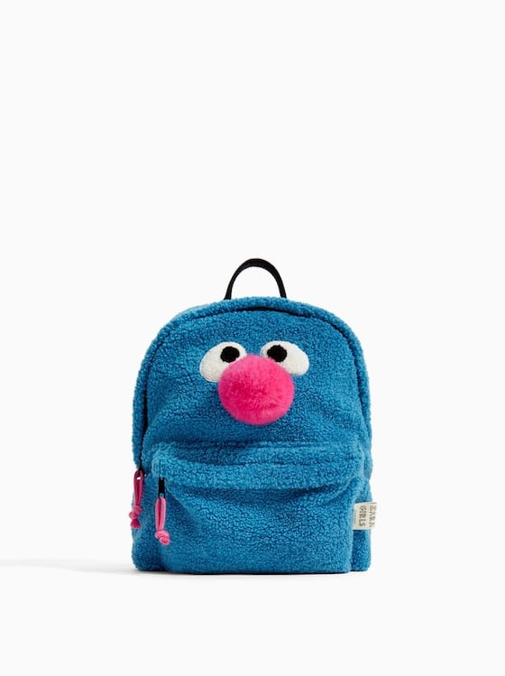 Zara Kids x Sesame Street Blue Backpack 