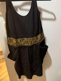 Black party dress