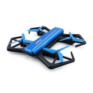 JJRC H43WH Selfie Drone with 720P Camera Foldable Mini Drone (Blue)