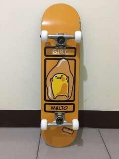 Girl Skateboards蛋黃哥Sean Malto職業選手款，國外運送過程有點小擦傷便宜賣