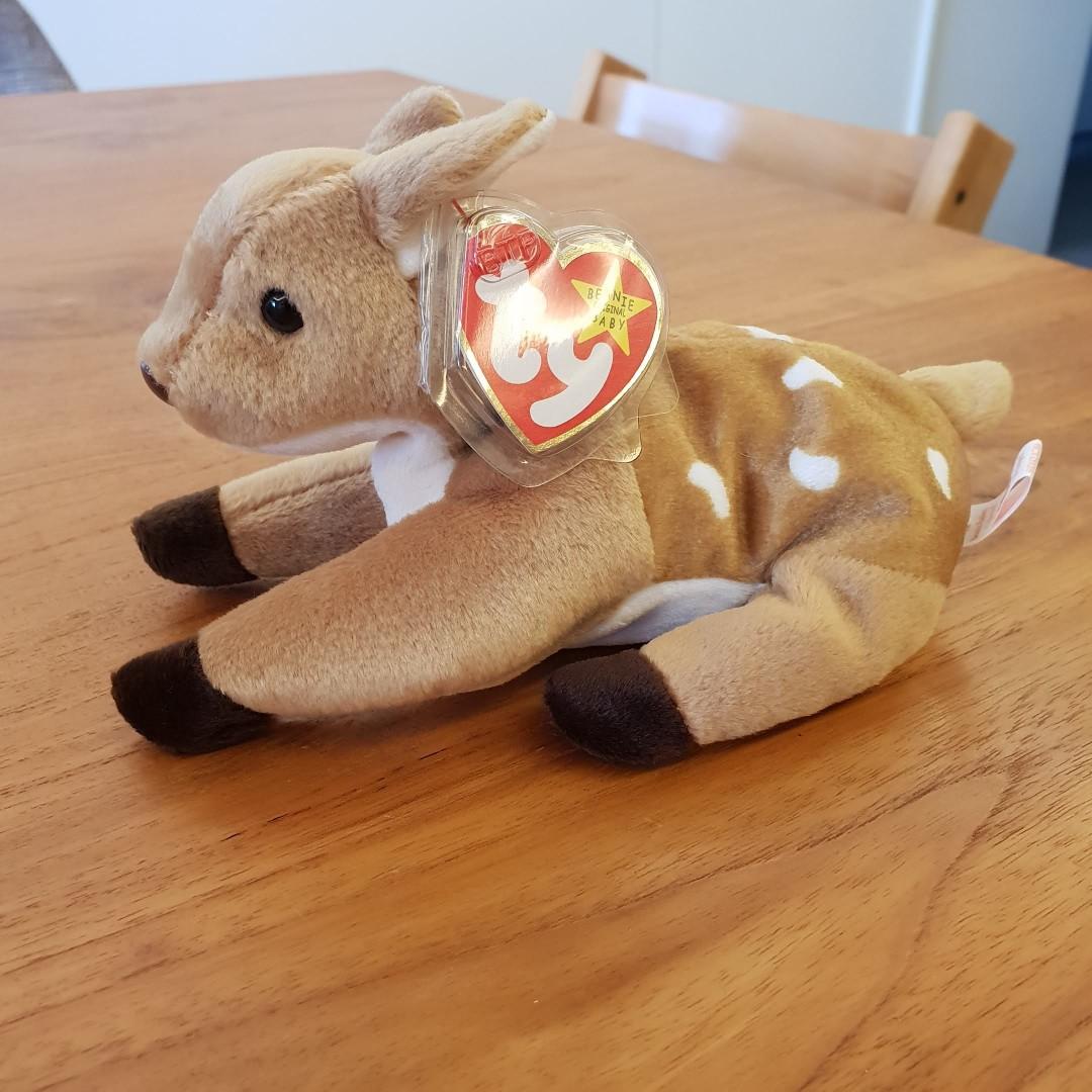 whisper the deer beanie baby