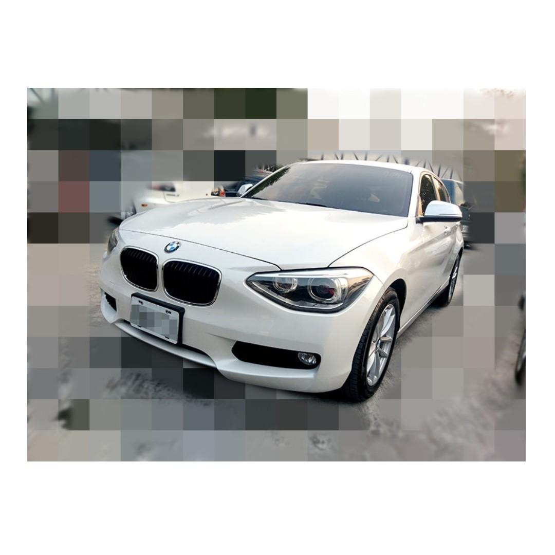 13年bmw 116i 白 0頭保人 低利率 低月付款 免fb搜尋 阿源嚴選二手車 中古車買賣 汽車 汽車出售在旋轉拍賣