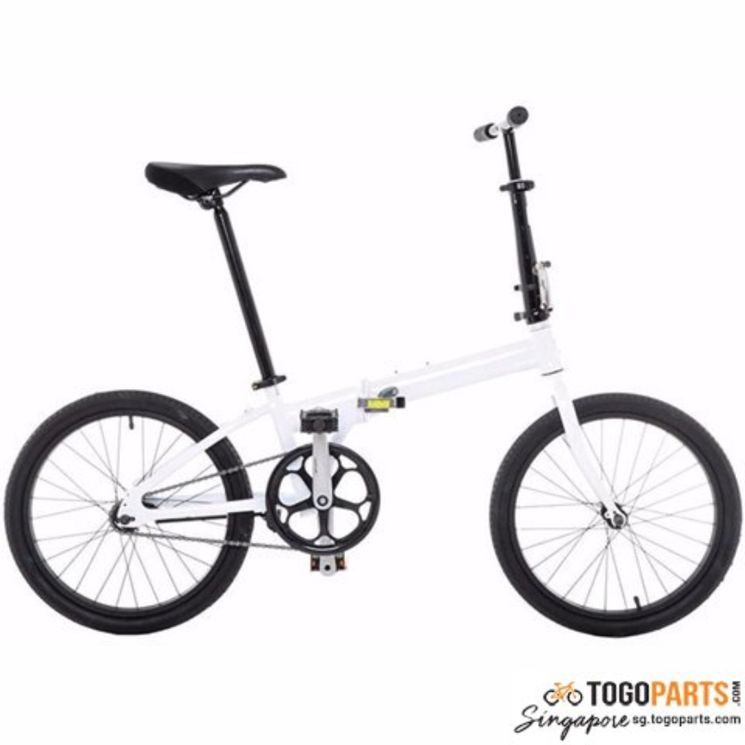 single speed folding bicycle
