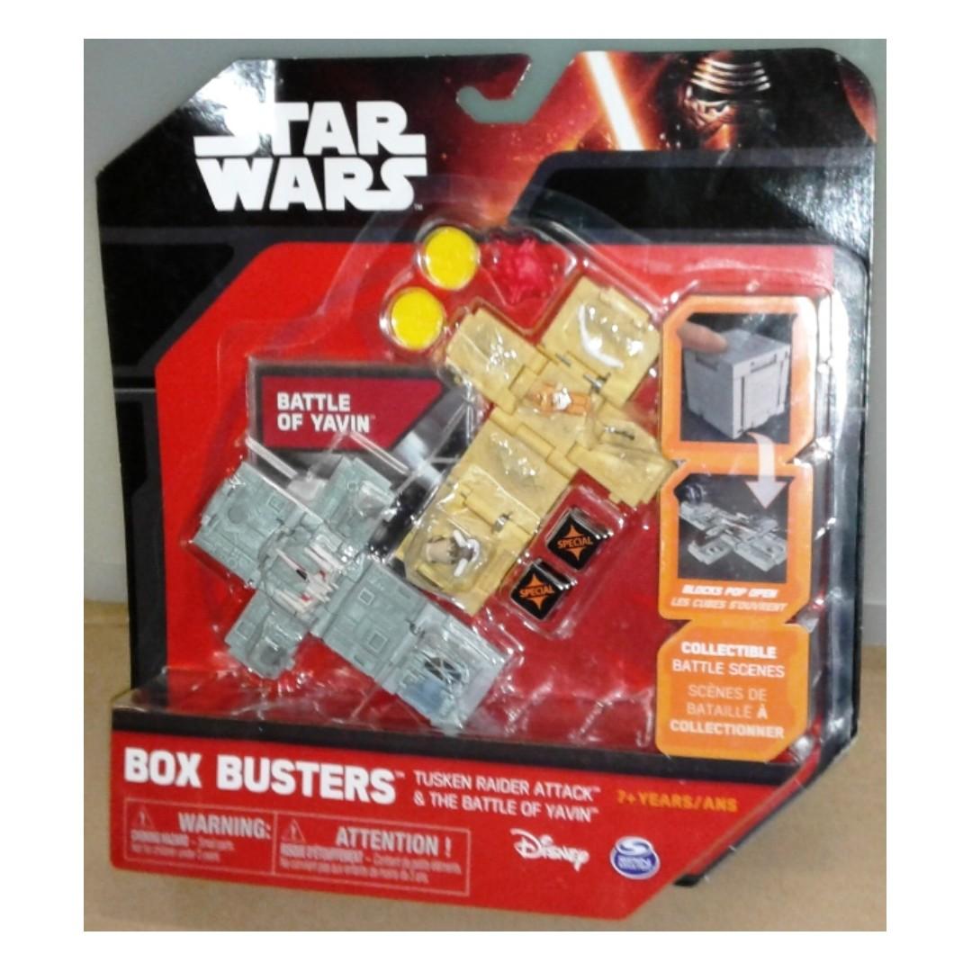 歐洲貨 Disney x Spin Master 星球大戰 like Micro machines size Star Wars Box ...