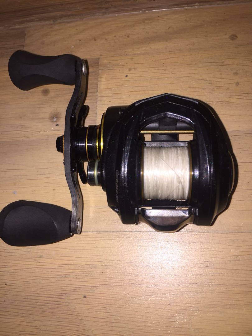 Abu Revo IB6 baitcaster for bfs. not a shimano, daiwa reel used for bait  finesse , Sports Equipment, Fishing on Carousell
