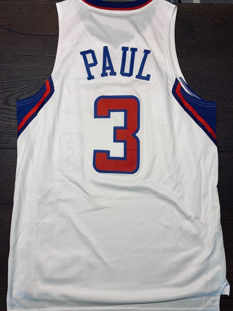 chris paul authentic clippers jersey