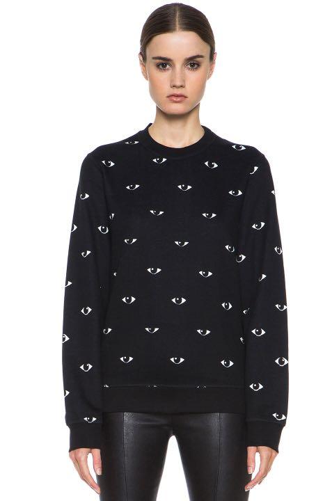 kenzo all over eye sweatshirt