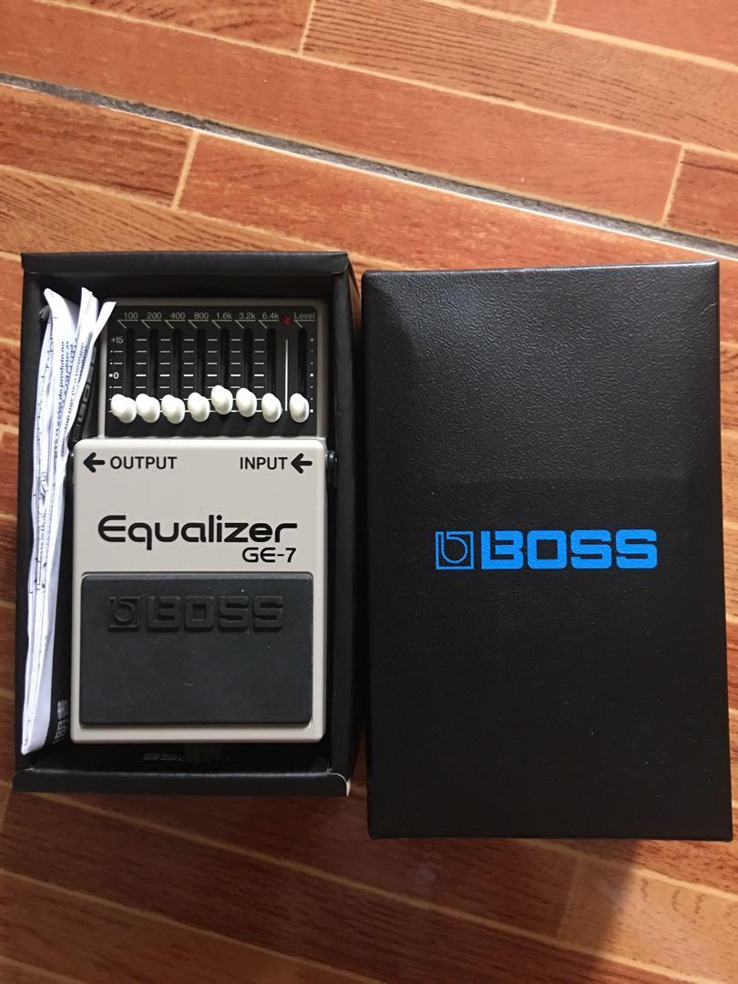 Boss Equalizer GE7, Hobbies & Toys, Music & Media, CDs & DVDs on Carousell