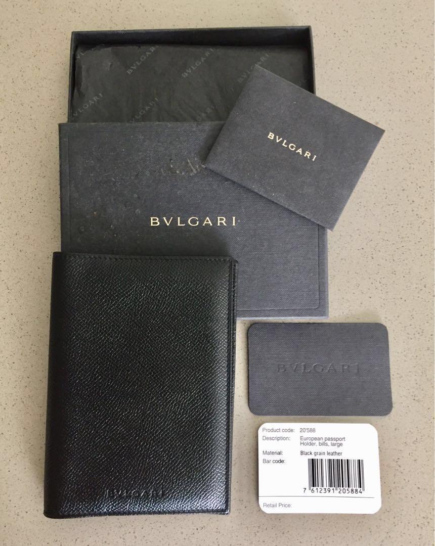 Bvlgari passport sale holder