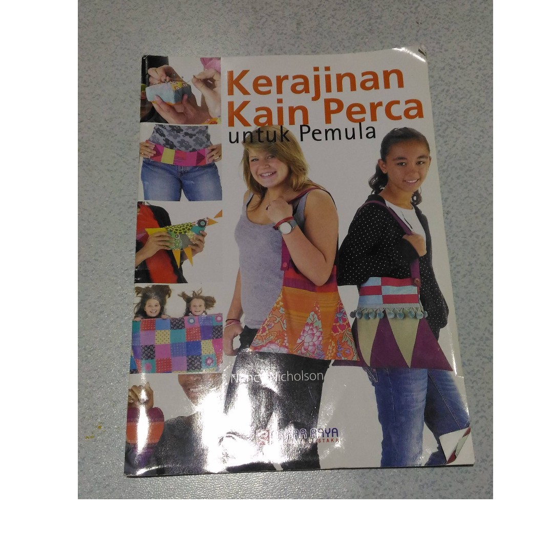 Buku kerajinan  dari kain  perca  buku ketrampilan buku 