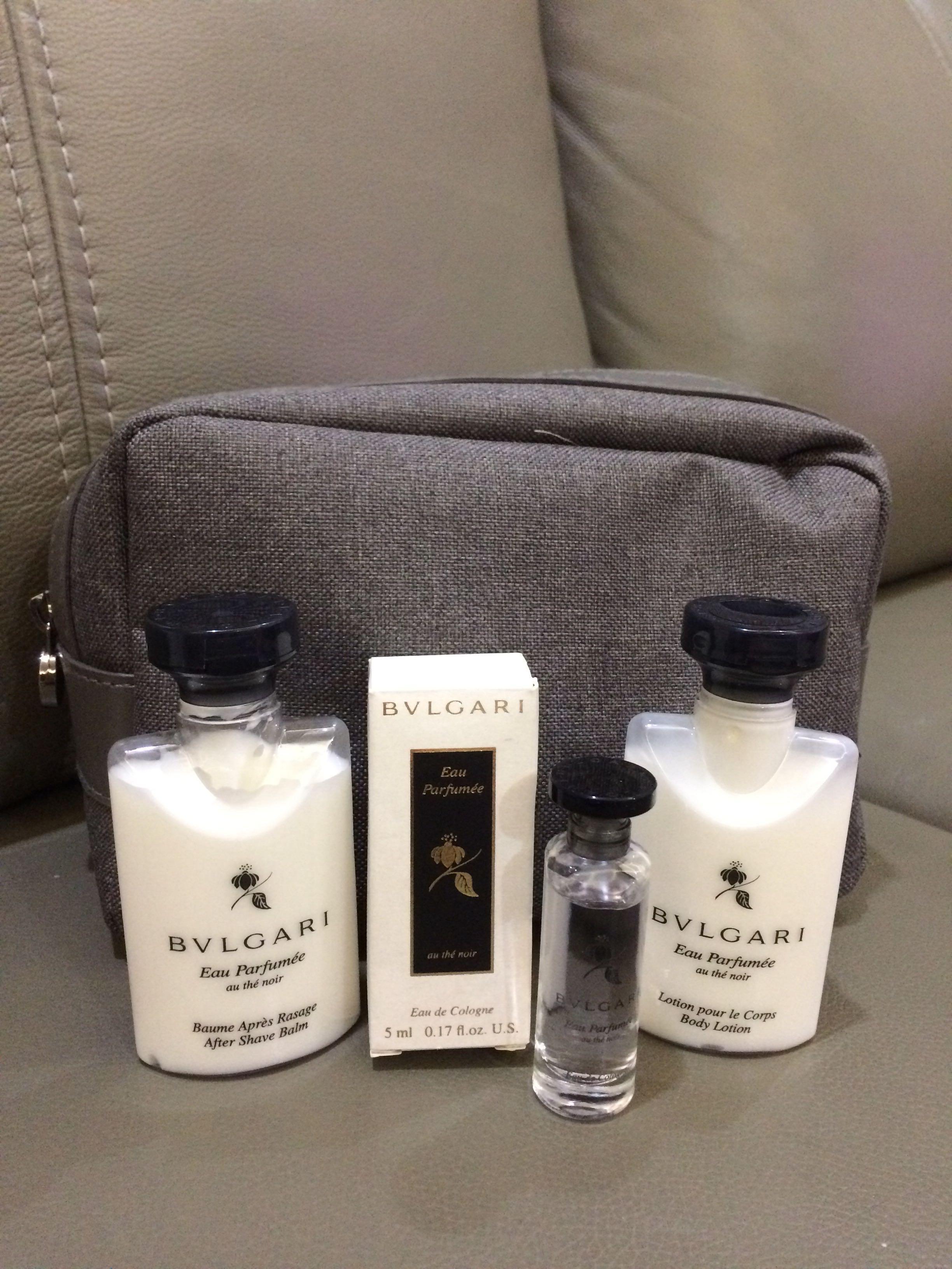 BVLGARI Amenities Pouch Kit Men