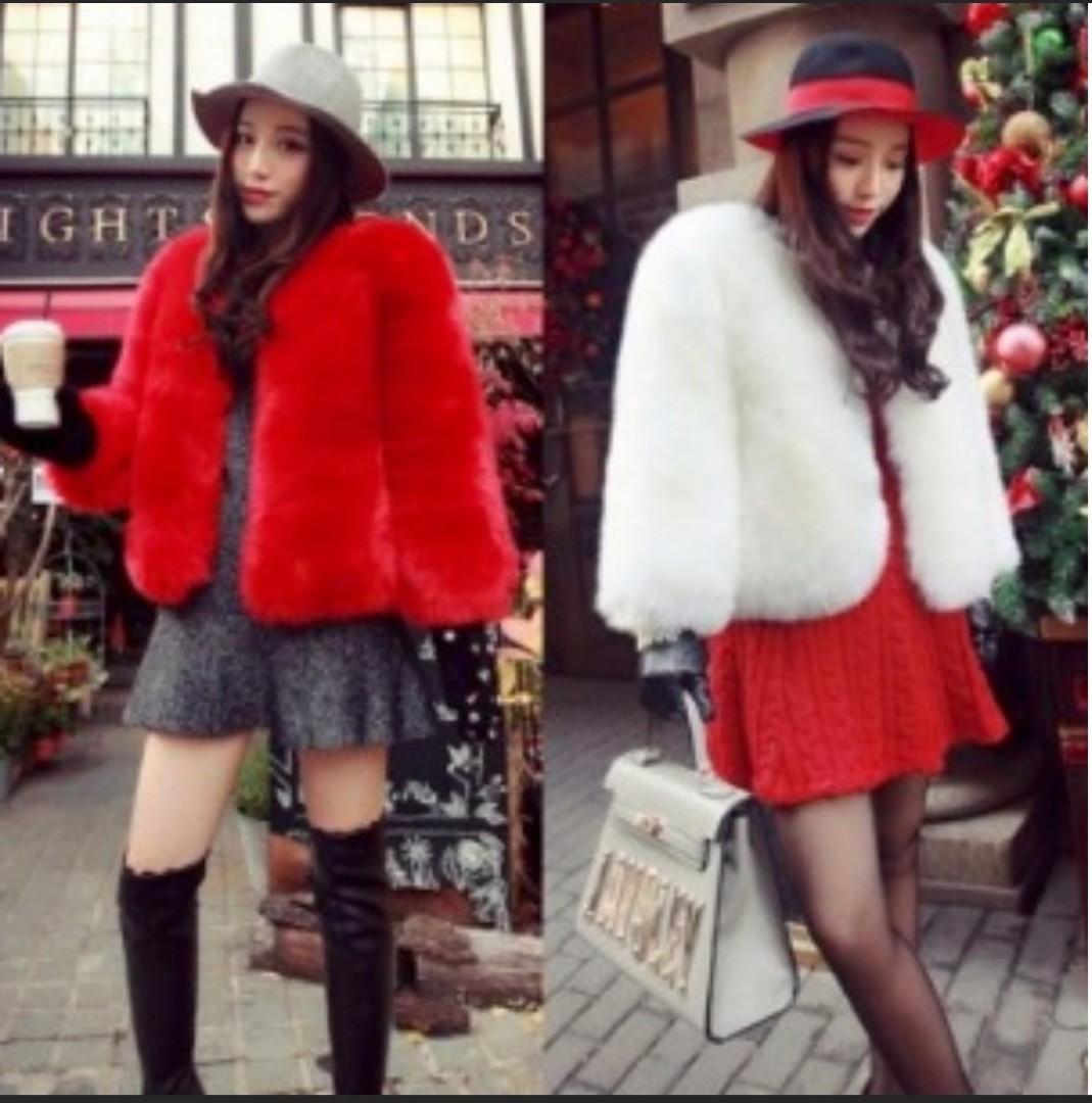 korean fur coat