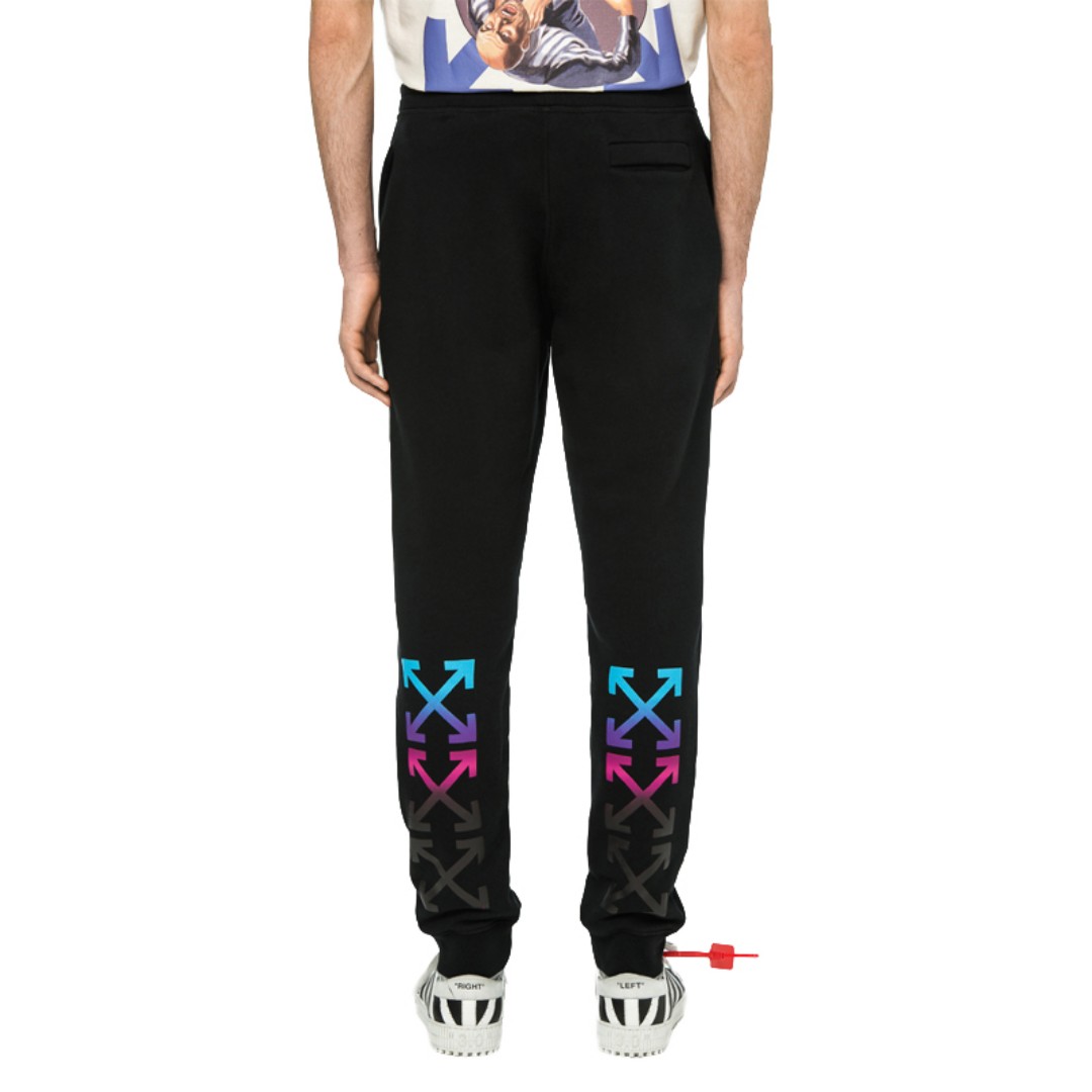 off white gradient sweatpants
