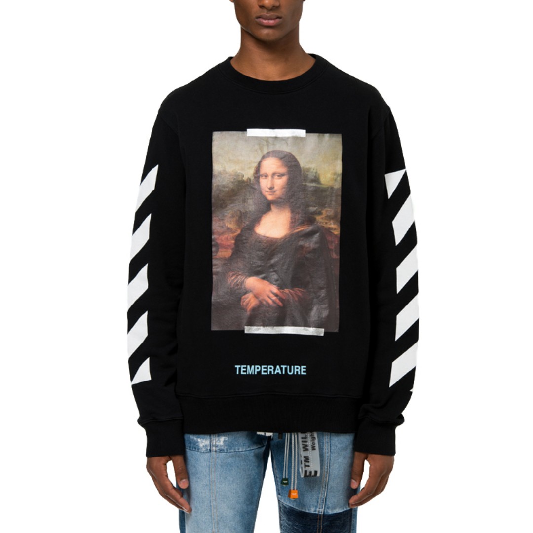 Mona lisa off white crewneck online