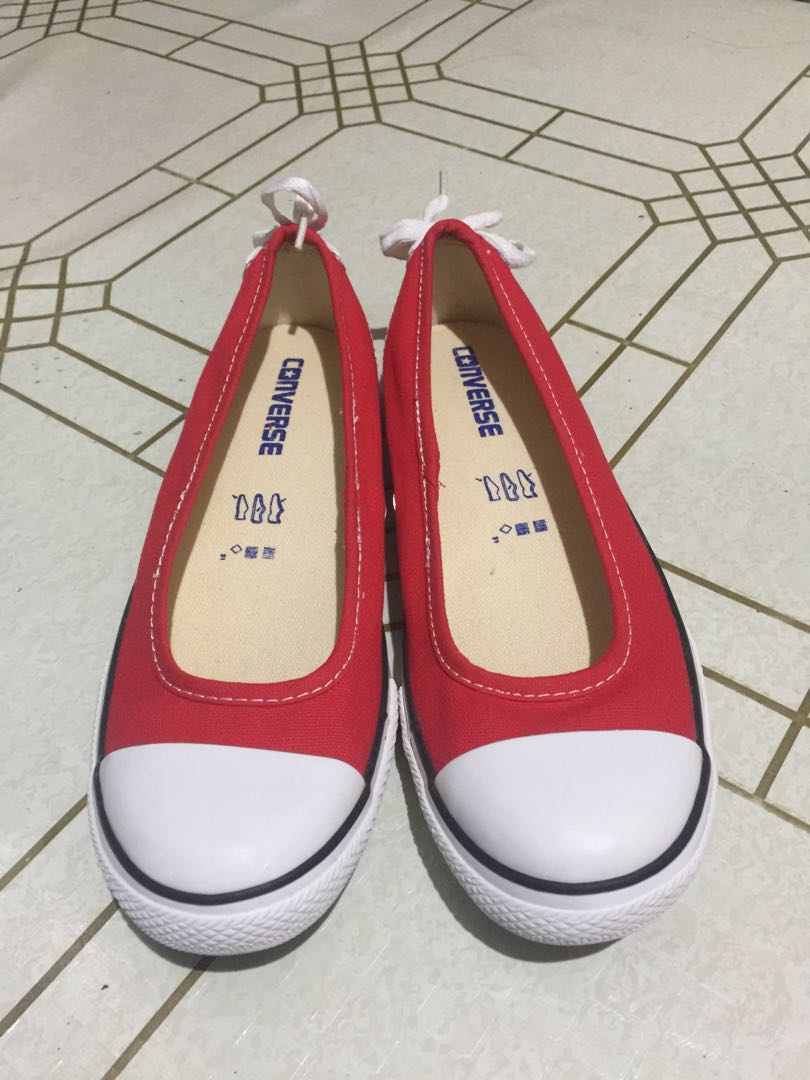 Converse ballerina shoes, Women's Fashion, Footwear, Sneakers on Carousell