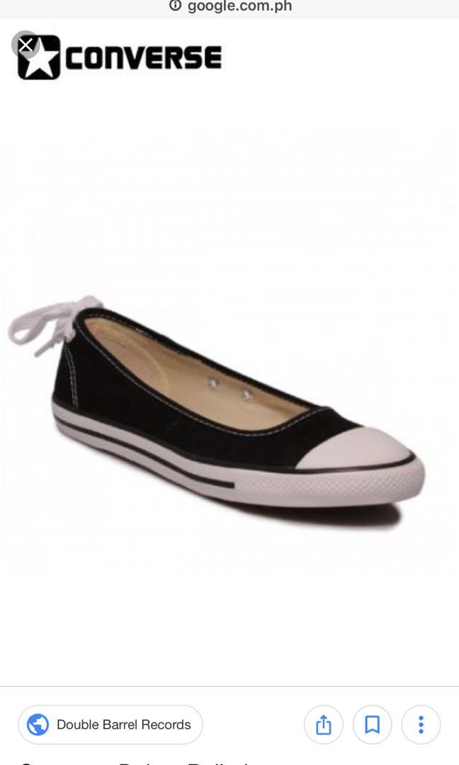 Converse Dainty ballerina flat shoes Women's Footwear, on Carousell