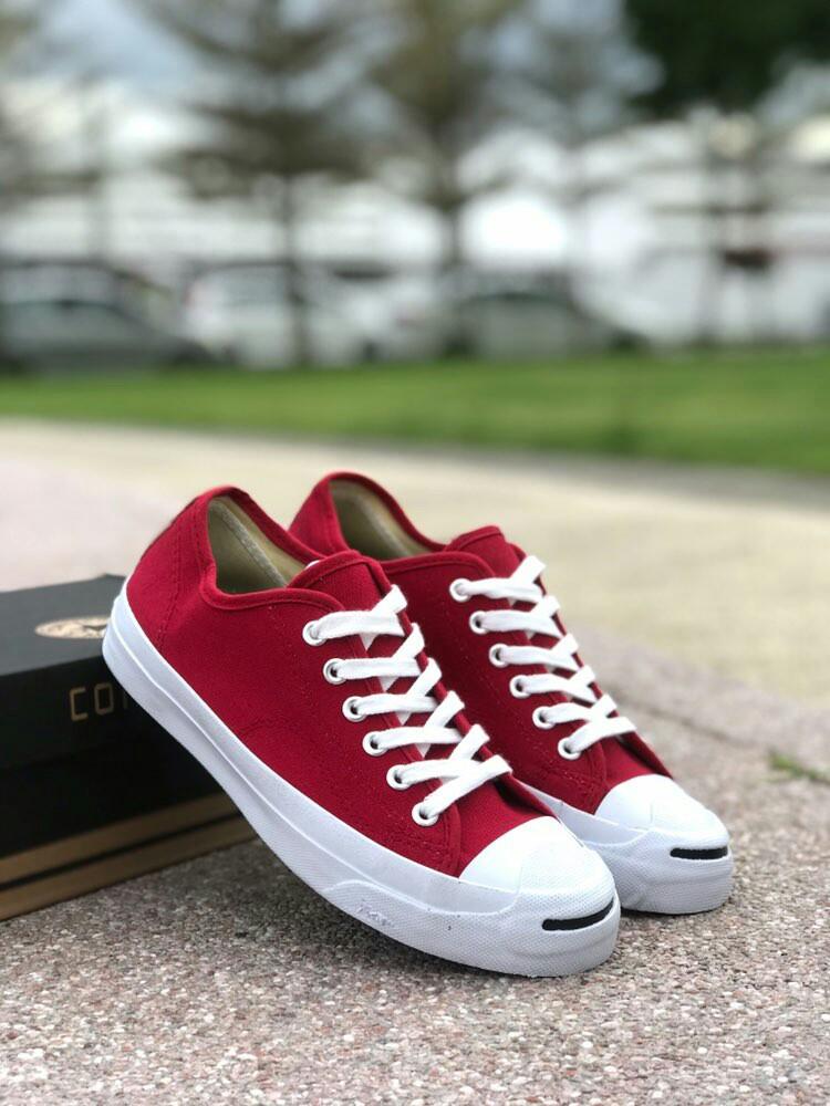 converse jack purcell red