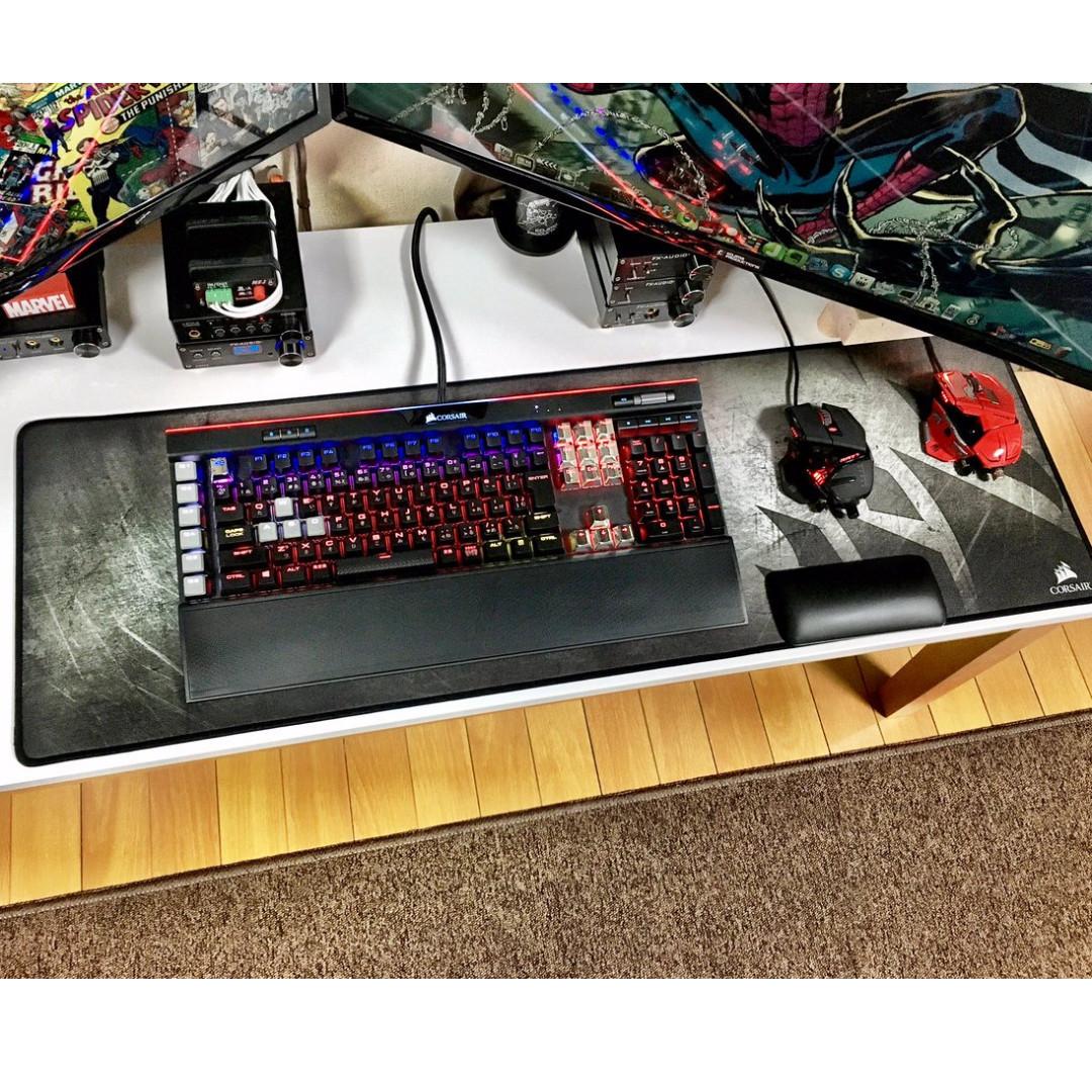 photo Corsair Mouse And Keyboard Pad small gaming mouse pad mm300 anti fray
