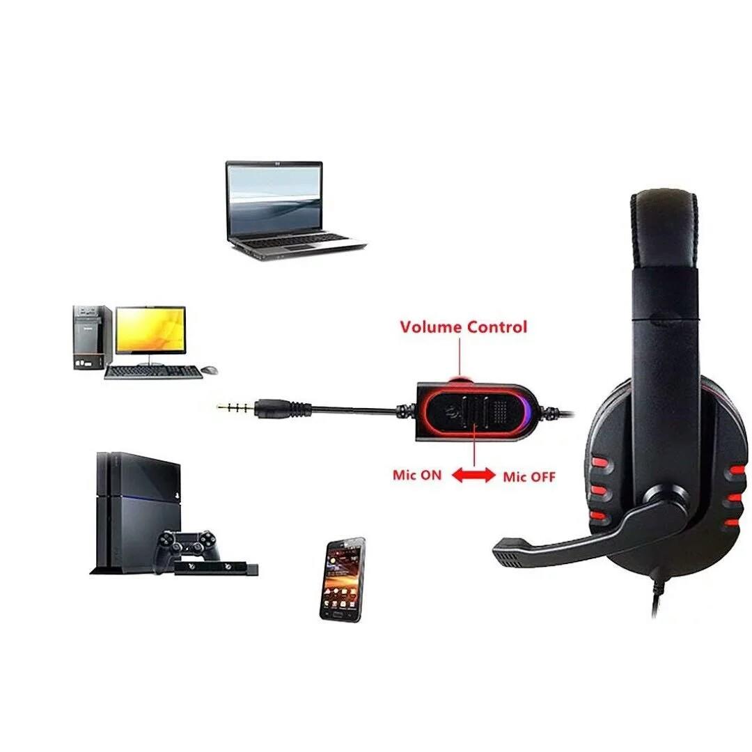 E27 Etpark 3.5mm Wired Over head Stereo Gaming Headset Headphone with Mic Microphone Audio Headphones Headsets on Carousell