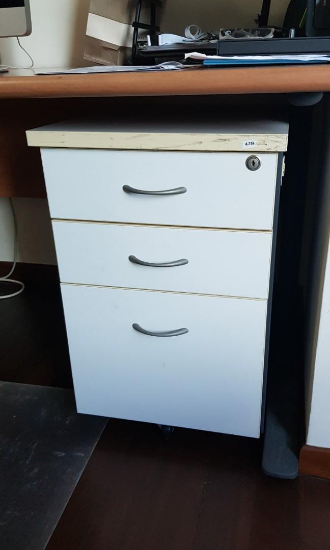 FREE Under table office drawers on wheels Furniture Home