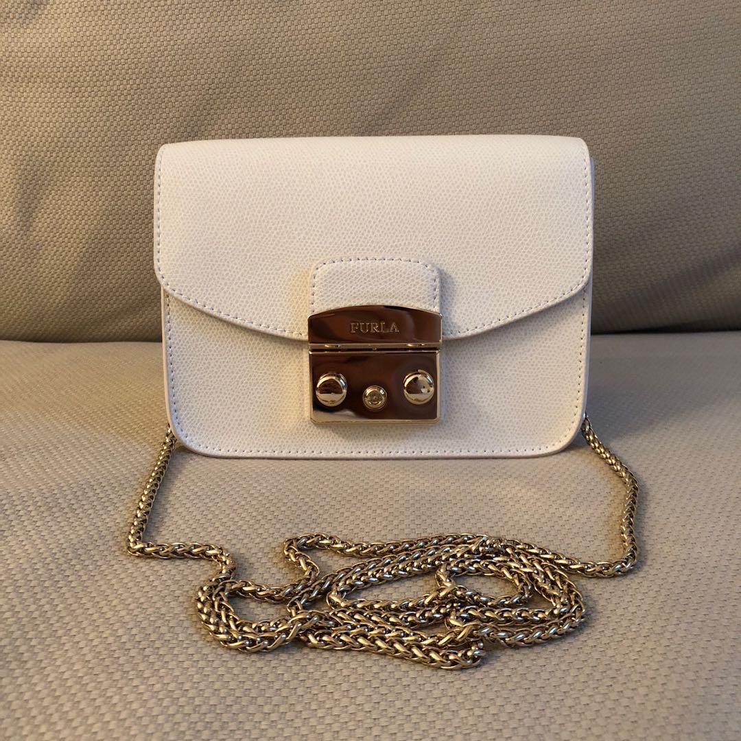 Furla Mini Metropolis Bag, Luxury, Bags & Wallets on Carousell