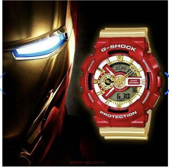 G shock iron man price store