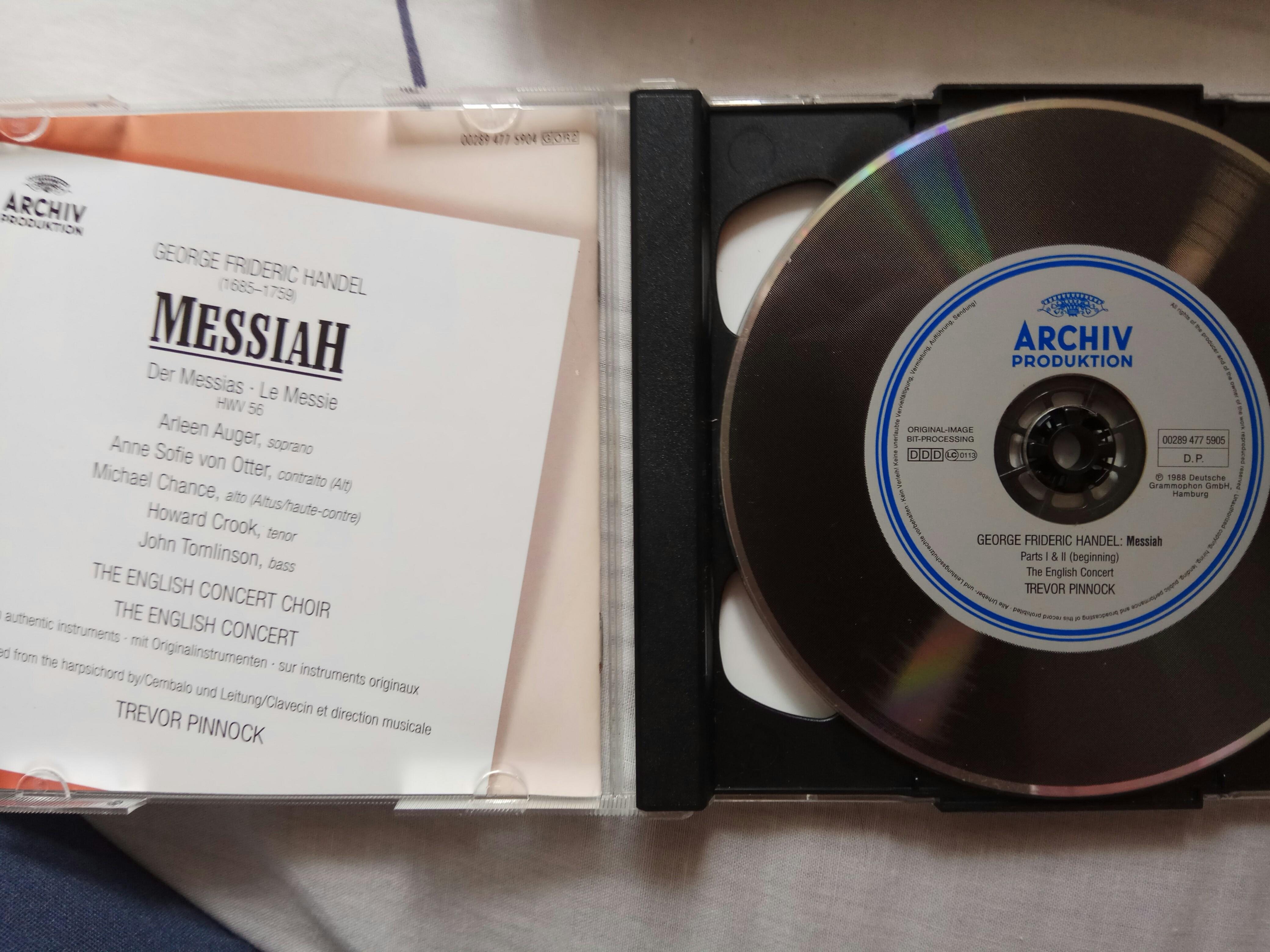 Handel Messiah Trevor Pinnock Music Media Cds Dvds Other Media On Carousell