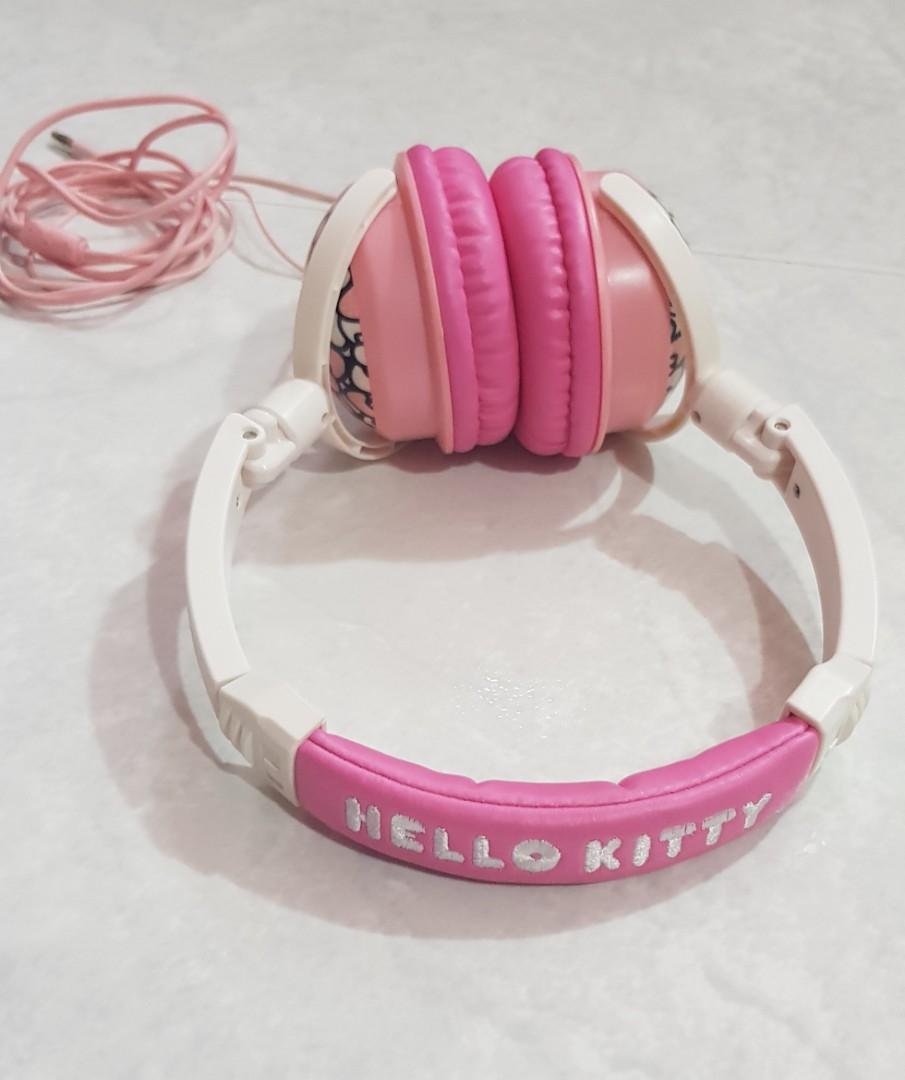 Hello Kitty Headphones, Audio, Headphones & Headsets on Carousell