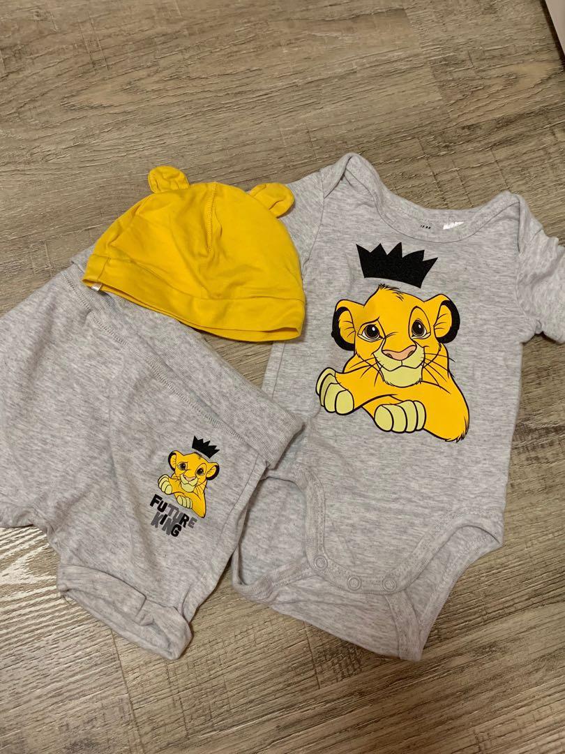 H M Lion King Baby Romper Babies Kids Boys Apparel 1 To 3
