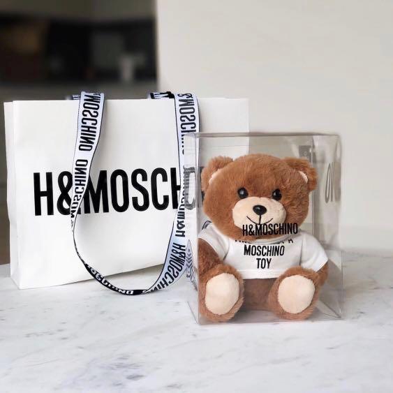 h&m moschino bear phone case