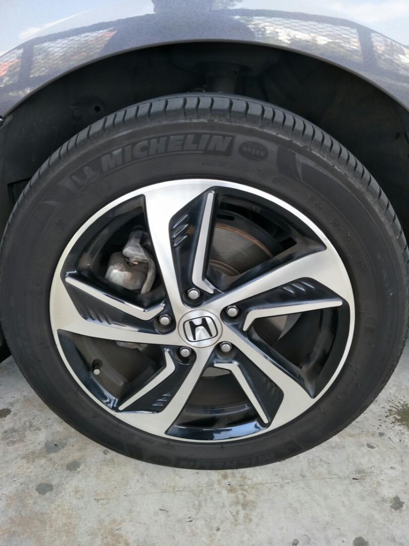 Honda Odyssey 17" Original sport rims X 4 nos, Car Accessories, Tyres