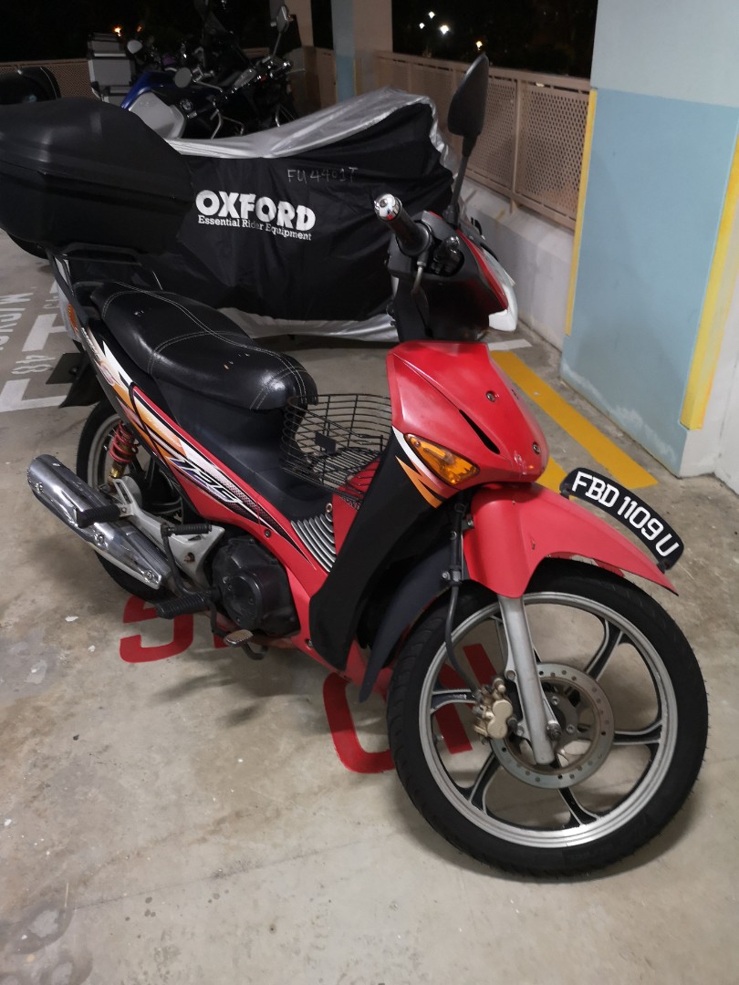 Honda wave camo and rim wrap!, Motorcycles, Motorcycle Accessories on ...