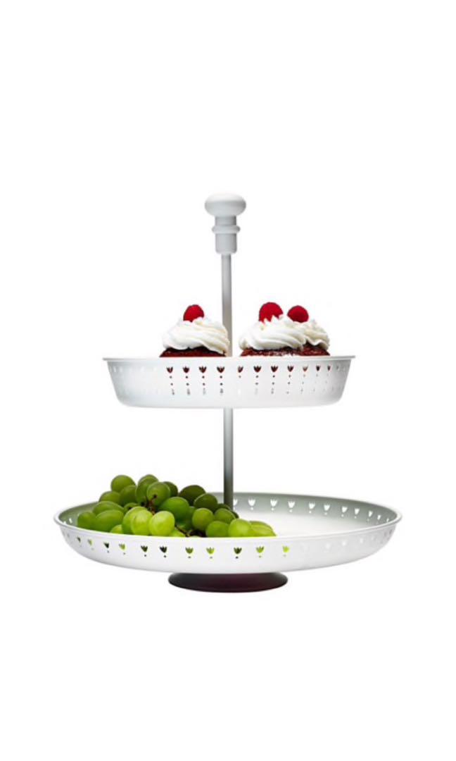 Ikea 2 Tier Cupcake Dessert Stand Home Appliances Kitchenware On Carousell