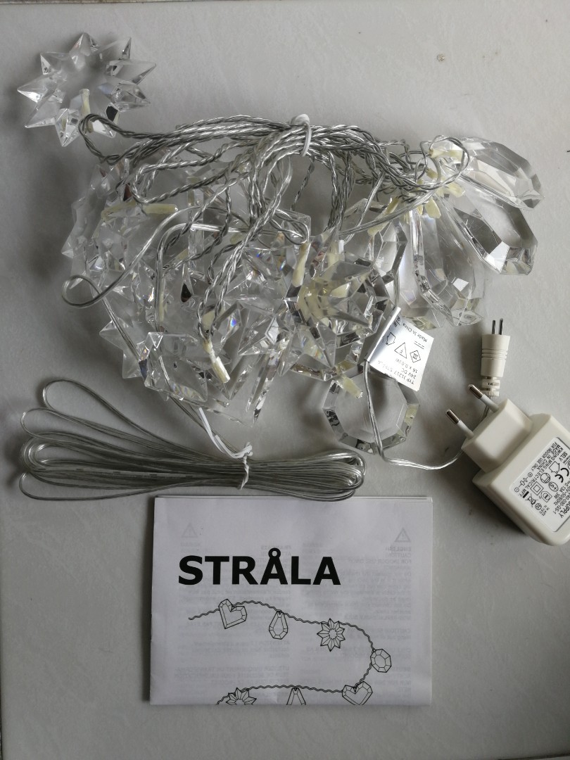 Ikea Christmas Strala Lights Furniture Home Decor Lighting Supplies On Carousell
