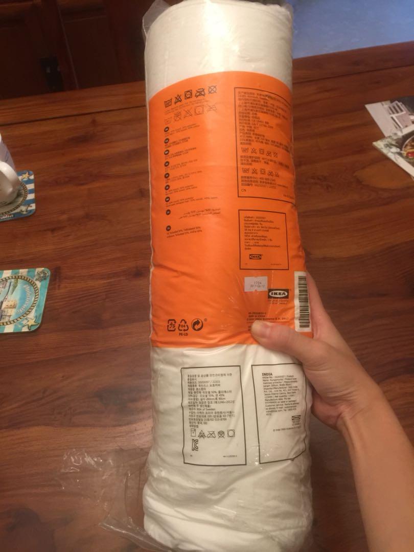 IKEA KUNGSMYNTA MATTRESS PROTECTOR SINGLE BED, Furniture & Home Living