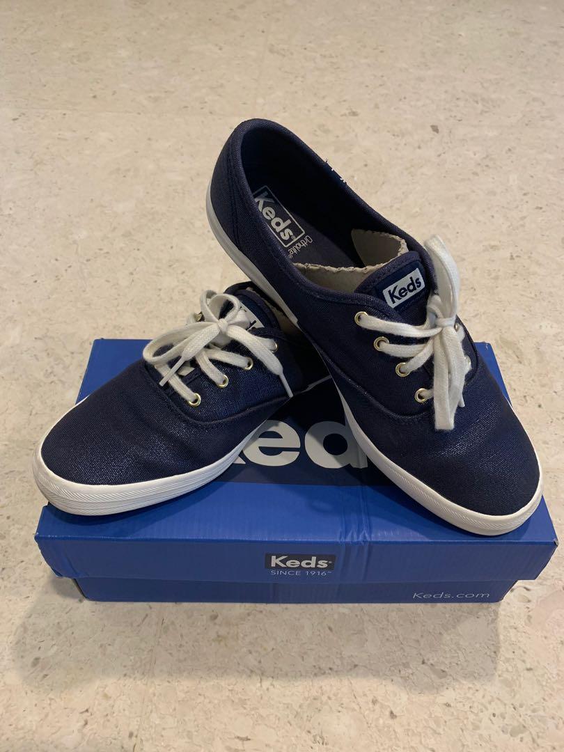 keds navy blue sneakers