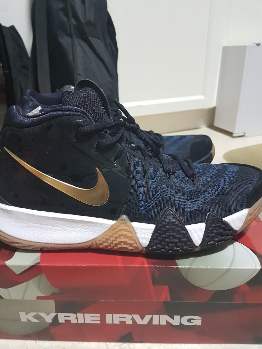 Kyrie 4 pitch blue on feet shop