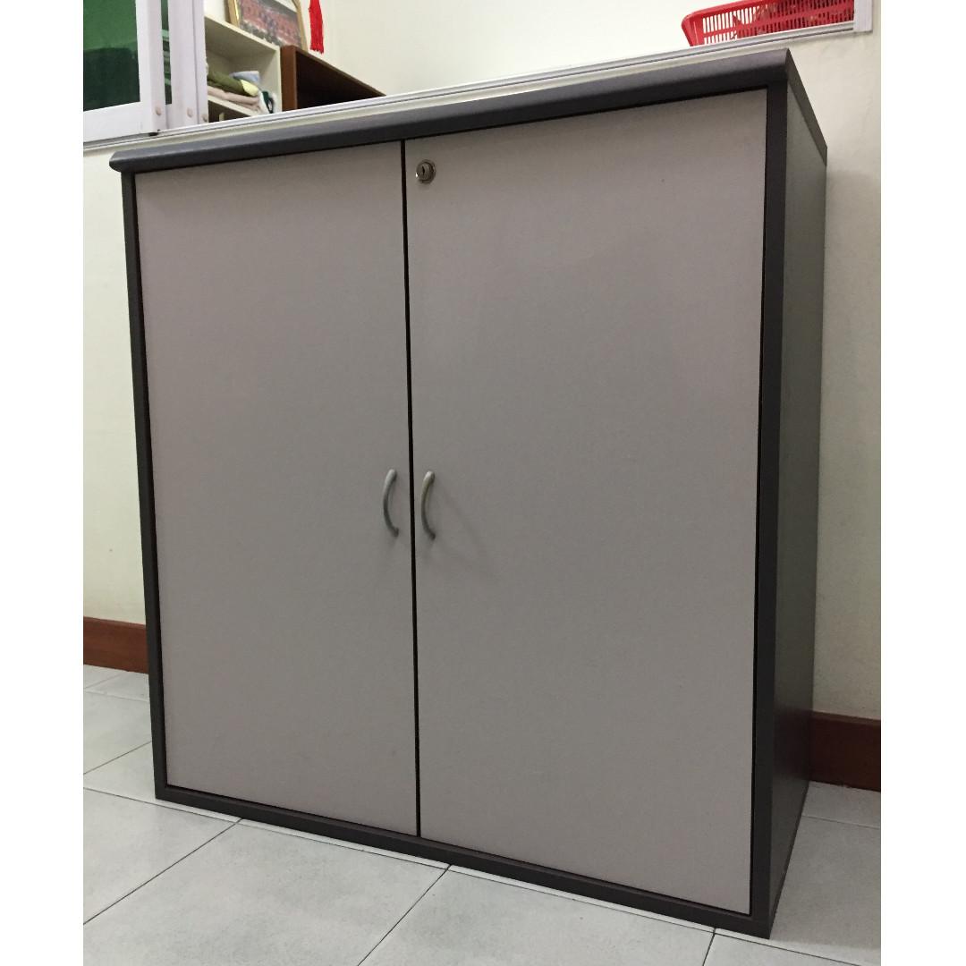 Low Office Cabinet Furniture Shelves Drawers On Carousell