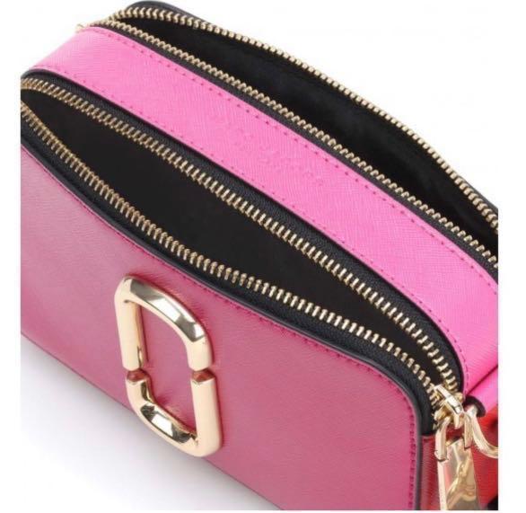 Marc Jacobs Snapshot Camera Bag hot pink