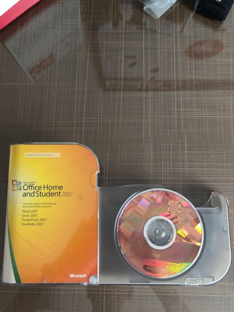 Microsoft Office Home And Student 2007 Electronics Computer