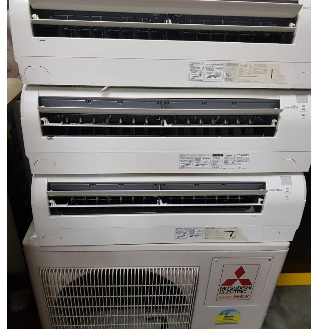 Reconditioning Mitsubishi Electric Starmex System 3 Aircon Home Appliances Cooling Air Care On Carousell