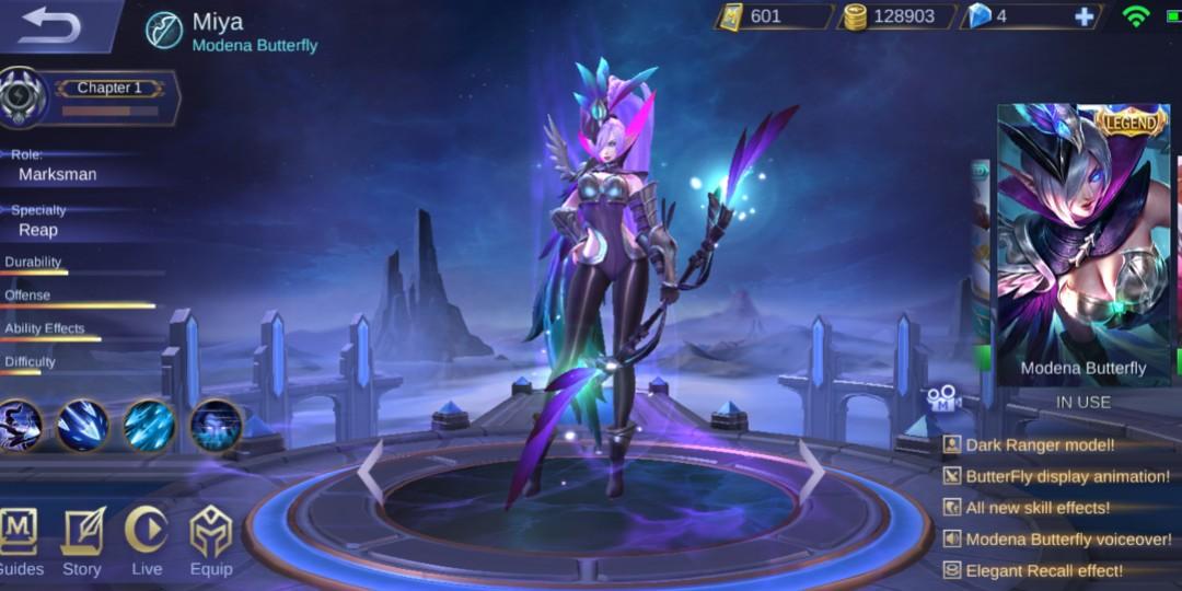 New Leaks Miya Moon God Special Skin Mobile Legends Ml Esports