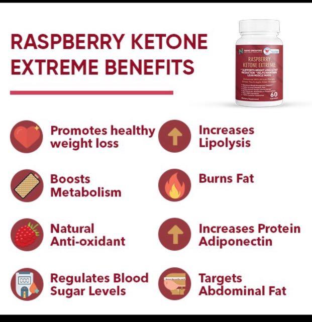 Nano SG Raspberry Ketone Extreme, Health & Nutrition, Health