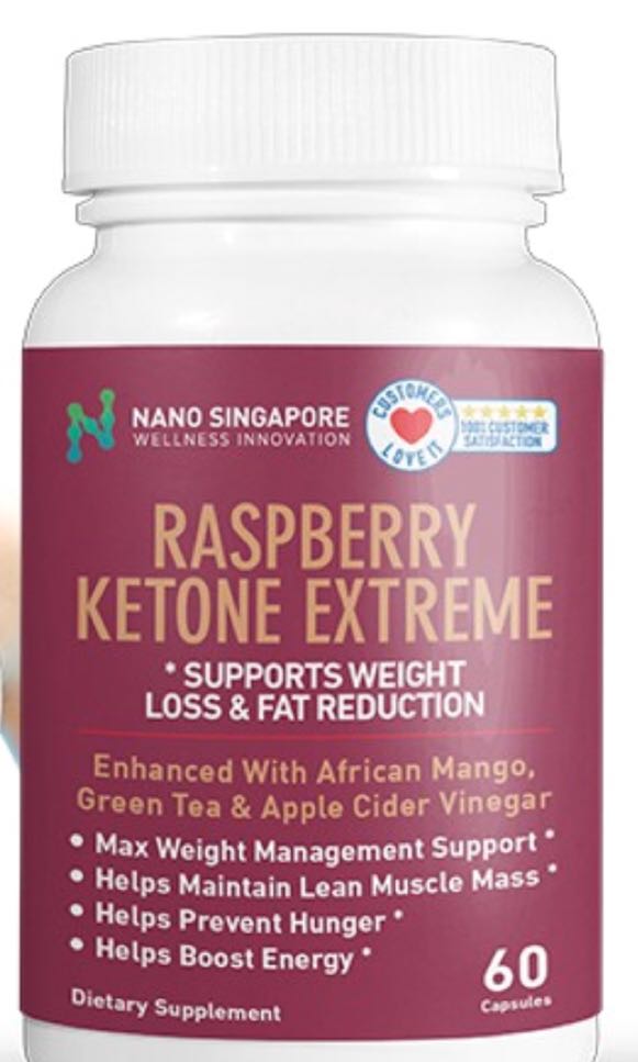 Nano SG Raspberry Ketone Extreme, Health & Nutrition, Health