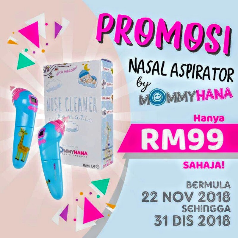 Nasal Aspirator Mommyhana Nose cleaner Mommy hana