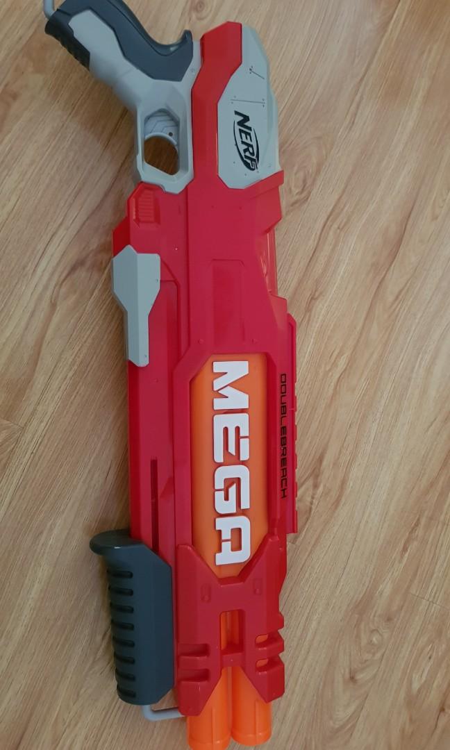 Nerf doublebreach (Category: Action & Battle Toys) located in Kuala Lumpur. Submitted by Cchair (Listing ID 201905656, Image 1). Description: good condition.