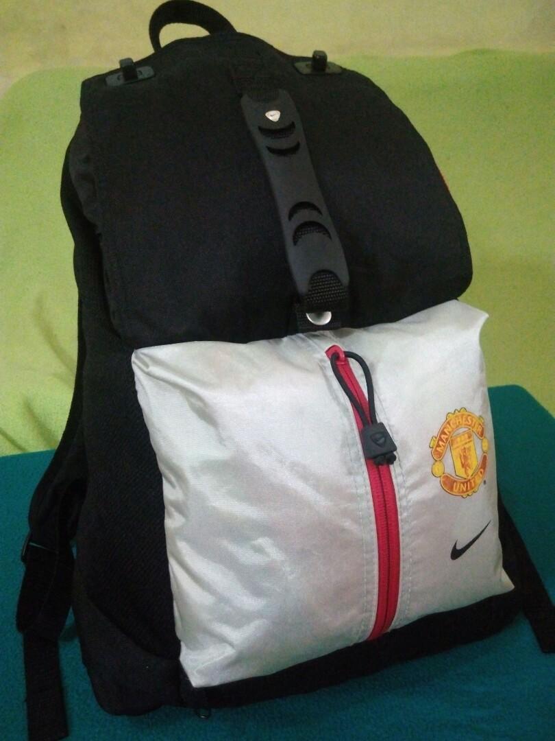 Nike Manchester United Rucksack Backpack Men S Fashion Bags Wallets Backpacks On Carousell