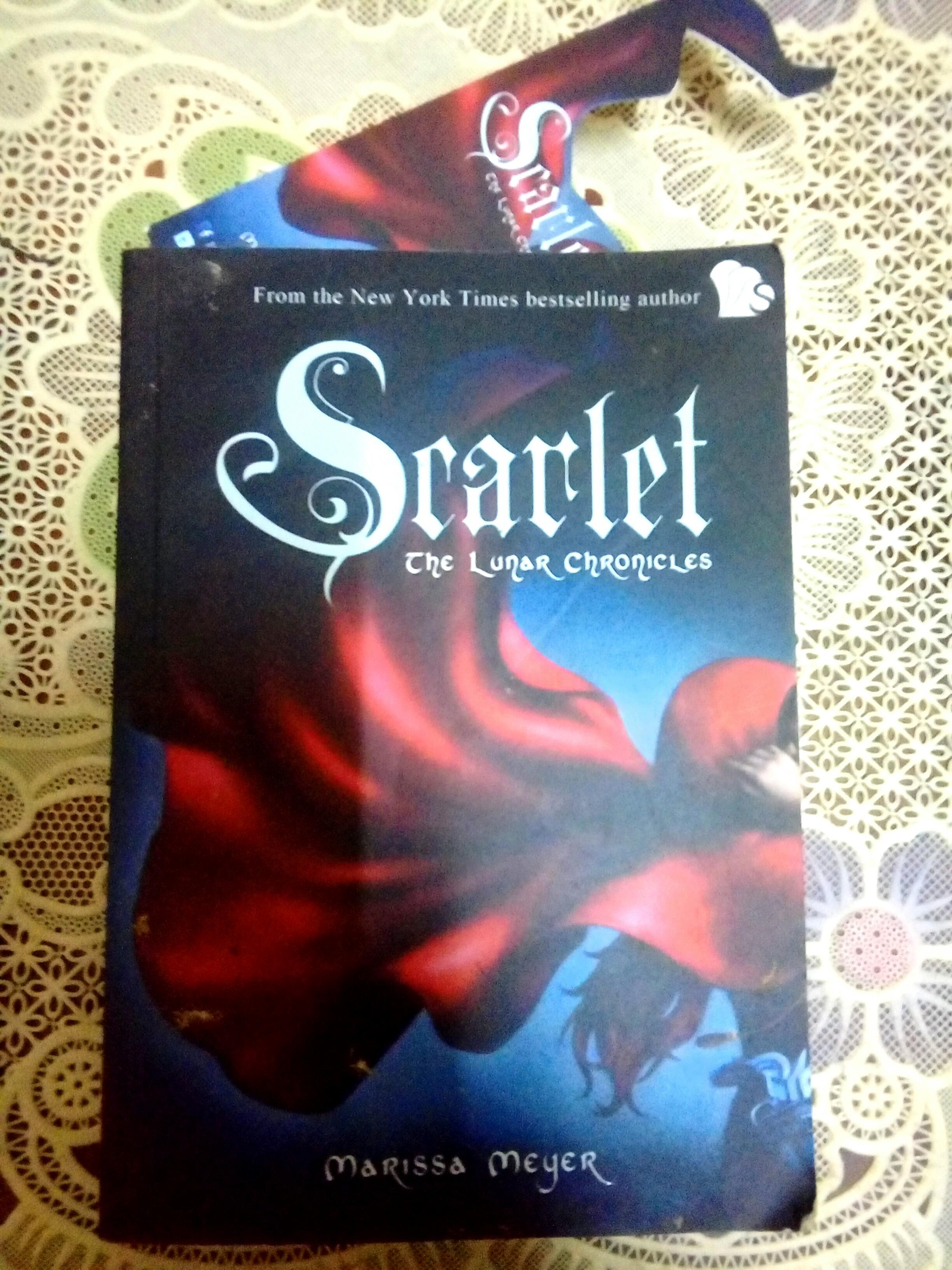 Novel Scarlet The Lunar Chronicles 2 By Marissa Meyer Books Stationery Books On Carousell