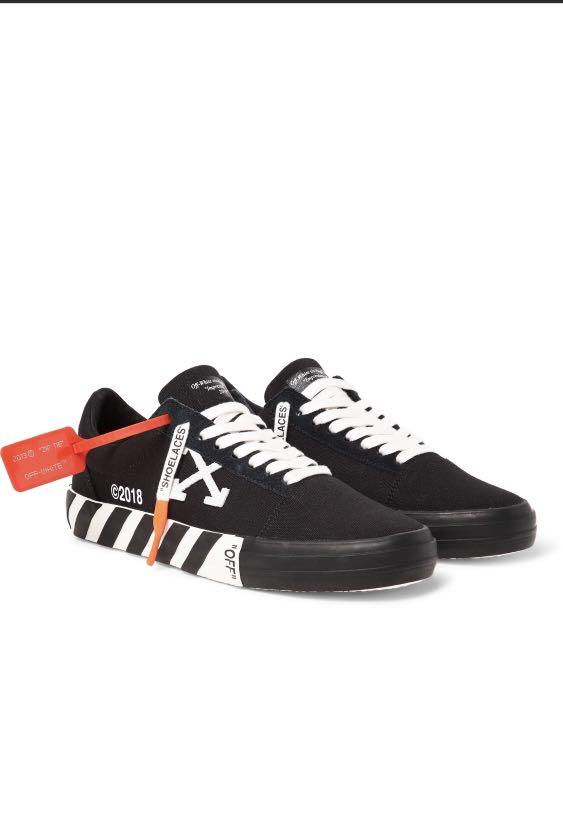 off white canvas sneakers