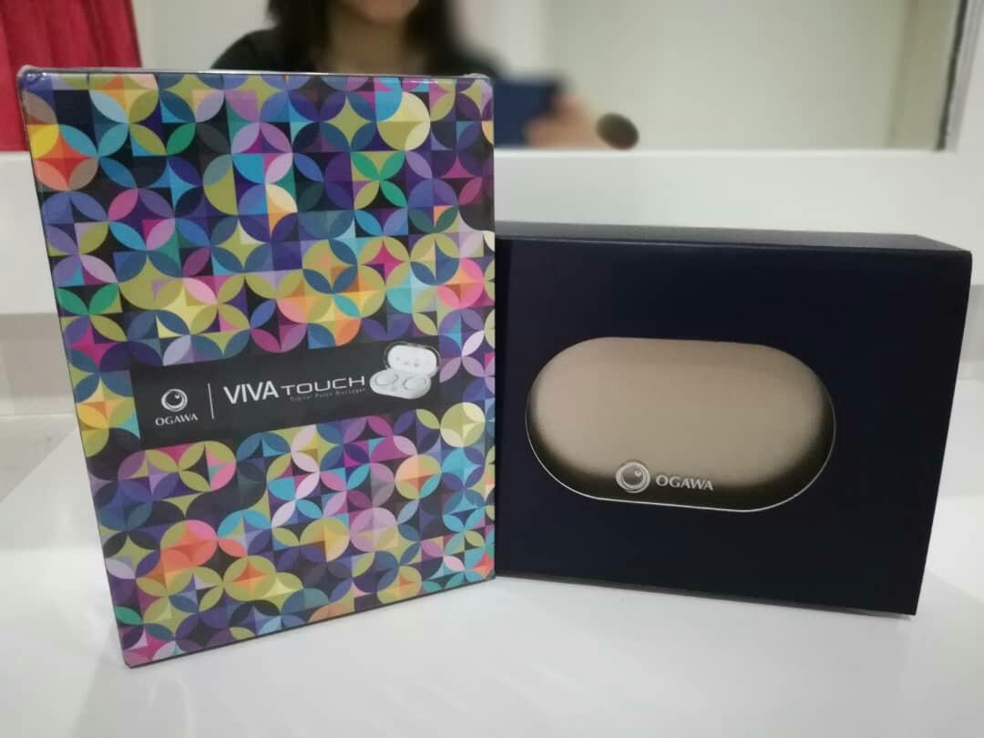 OGAWA Viva Touch Digital Pulse Massager Golden